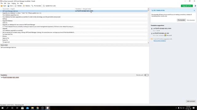 How To Translate WP Event Manager And Add-ons Into Any Languages Using POEdit смотреть онлайн