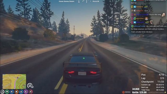 Summit1g Sends Racer TO THE MOON with Epic Crash! | GTA 5 NoPixel RP смотреть онлайн