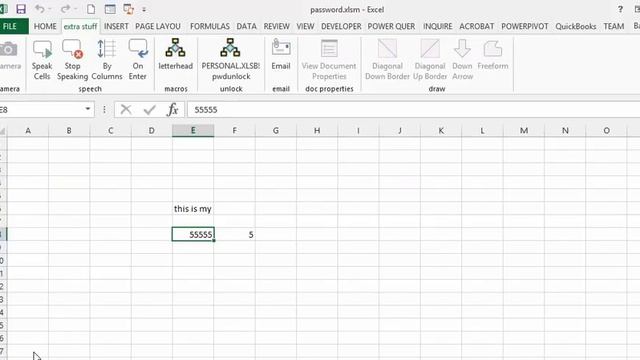 Unlock files with the same password using VBA смотреть онлайн