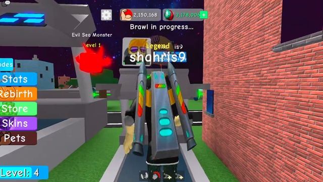 СИМУЛЯТОР КАЧКА 4 ? Качок вот моя МЕГА ШТАНГА ? Миллионы прокачиваю Roblox Weight Lifting Simulator смотреть онлайн