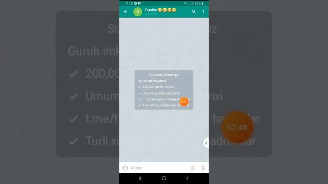 Plusda gruppa va kanal ochish смотреть онлайн