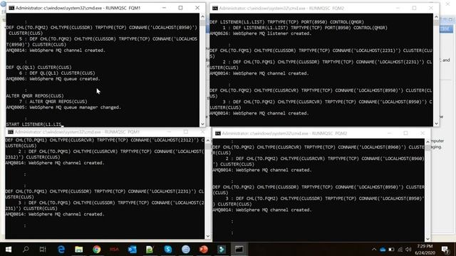 WMQ Clustering and Repository(Full and Partial) смотреть онлайн