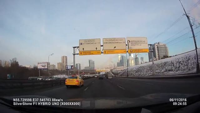 SilverStone F1 HYBRID UNO (видеорегистратор с радар-детектором) смотреть онлайн