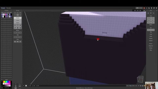 Как сделать #Фрэнка# из игры #brawlstars# в #Magicavoxel# смотреть онлайн