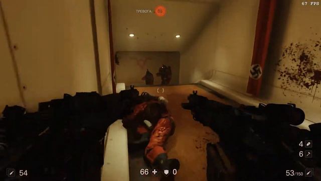 Wolfenstein II: The New Colossus (Über). Таблички, кузен Димитри и магнитофоны. Фарм карточек Энигм