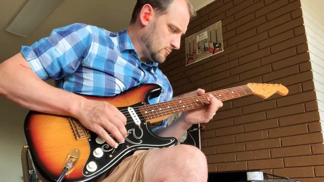 1992 Fender Brazilian Rosewood SRV Stevie Ray Vaughan Stratocaster SRV смотреть онлайн