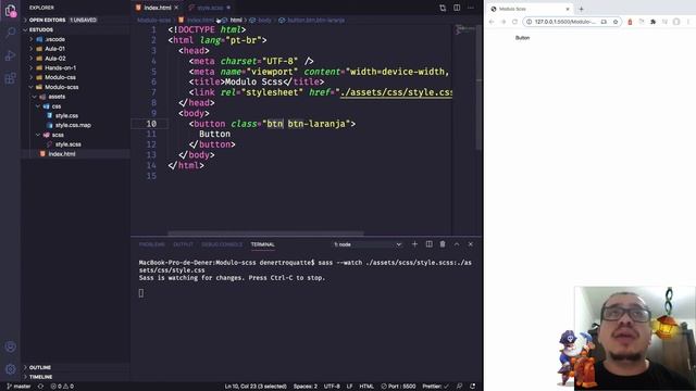 [ Curso de Sass Css ] - Herança extend смотреть онлайн