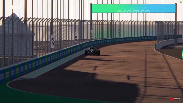 F1 2023 George Russell Onboard Lap Jeddah FP1 Onboard lap | Assetto Corsa F1 2023 Mercedes W14 смотреть онлайн