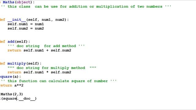 Python tutorial in Hindi 67 : doc string and help function смотреть онлайн
