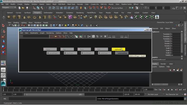 Autodesk Maya 2015 Tutorial | Hypergraph смотреть онлайн