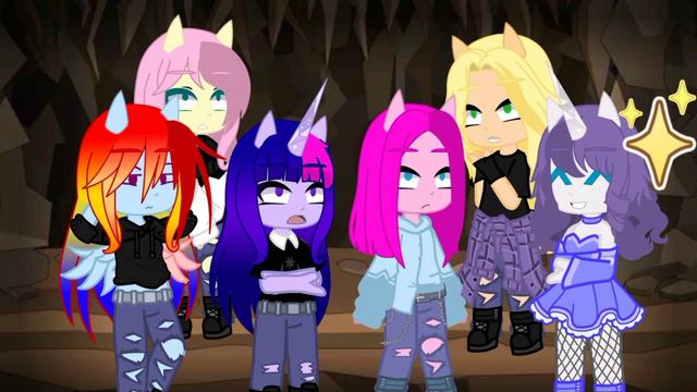 МЛП КОМИКСЫ РОЗА ЖИЗНИ Gacha Nox 1ЧАСТЬ @haosLite