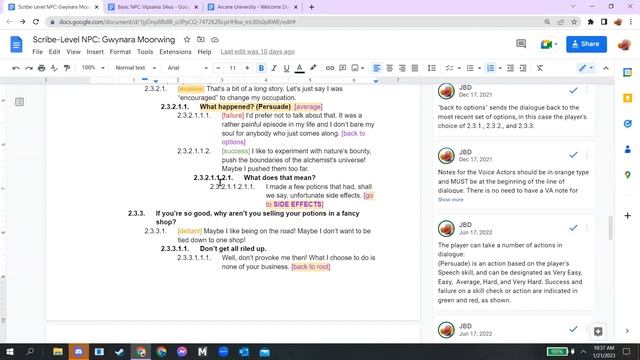 LIVESTREAM: NPC Guide to Formatting + Workshop - Knit-Wit (Beyond Skyrim) смотреть онлайн