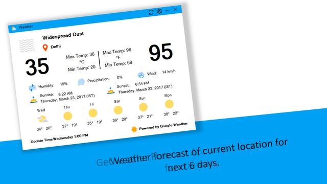 Google Weather Forecaster | VB.NET/C# | No API | with Source Code смотреть онлайн