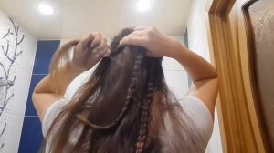 Плетение косы на длинные волосы