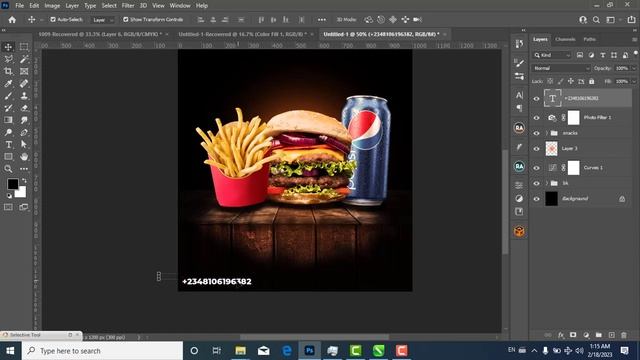 Crazy Burger Flyer In Photoshop #photoshoptutorial #photoshop смотреть онлайн
