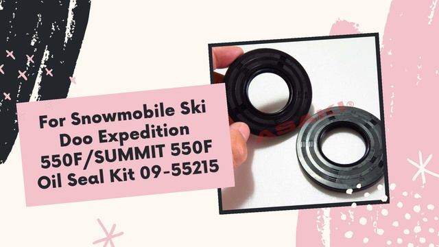 For Snowmobile Ski Doo Expedition 550F/SUMMIT 550F Oil Seal Kit 09-55215 смотреть онлайн