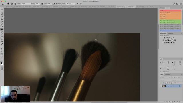 Ретушь серии фотографий в Adobe Photoshop смотреть онлайн