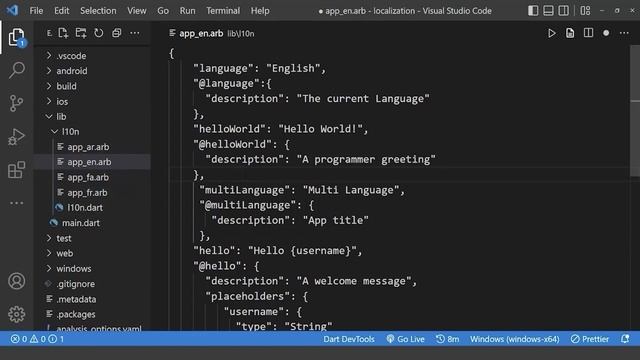 Internationalization and Localization in Flutter (i18n) смотреть онлайн
