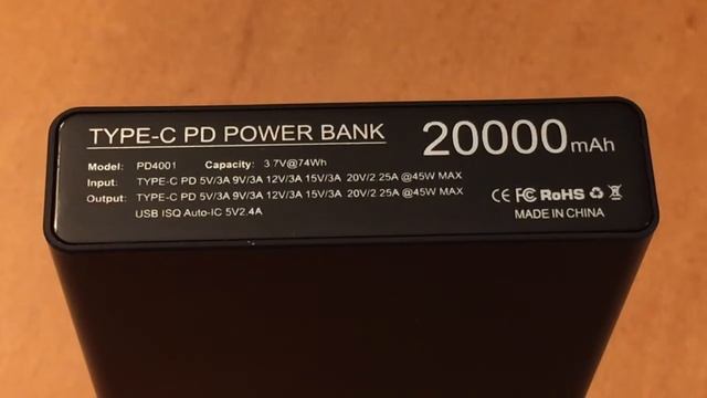 FAILED EMIGVELA Type C USB PD Power Bank - High Capacity 20000mAh 45W High Speed смотреть онлайн