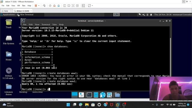 4.4 Experiment 11-4 WORDPRESS en Debian 11 смотреть онлайн
