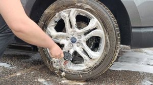 Идеальная мойка колес и чистка резины Shine Systems Tire Wheel Cleaner. Best wheel cleaner!