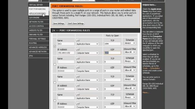 Настройка роутера Dir-615