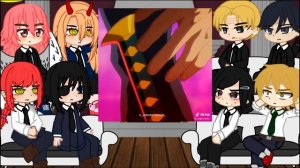 Chainsaw Man React to Escanor || Tiktok || Gacha react