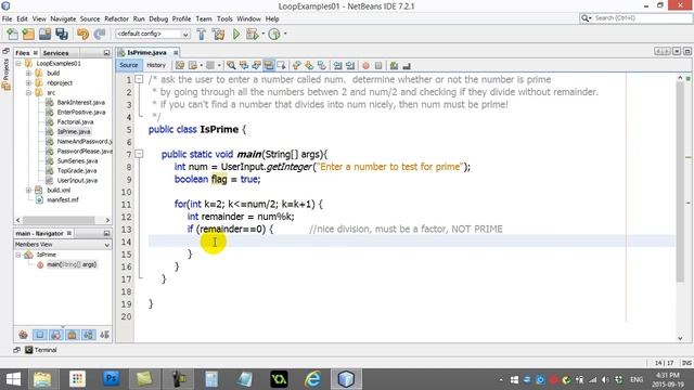 AP Computer Science 027 Loops Example Is Prime смотреть онлайн