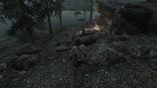 Skyrim Unmarked Location: East Dragon Bridge Bandit Camp смотреть онлайн