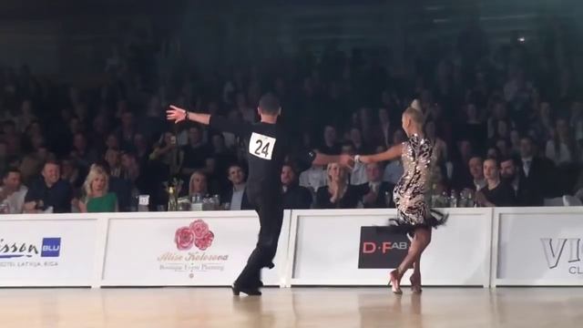 Riga City Cup 2015 WDSF world LA final... Armen Tsaturyan & Svetlana Gudyno ,Samba смотреть онлайн