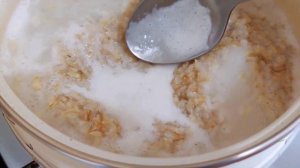 Как приготовить овсяную кашу на воде ! Овсянка на завтрак с сухофруктами / полезный завтрак