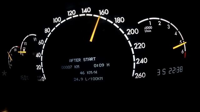 Mercedes S500 W220 Acceleration 60 - 160 & 100 - 200 Km/h Dragy смотреть онлайн