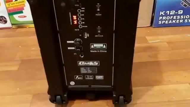 Акустическая система Om&S K13 оригинал с подсветкой смотреть онлайн
