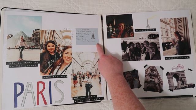 Travel Scrapbook Ideas + Flip-through | Fun At Home Project