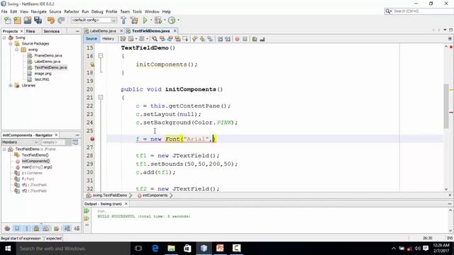 Java Swing Bangla Tutorial 20 : How to set Font style & size of JTextField смотреть онлайн