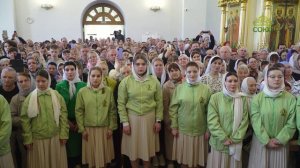 Патриаршая проповедь в Неделю жен-мироносиц после Литургии в Георгиевском соборе в Одинцове