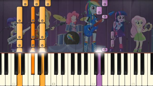 Shake Your Tail - My Little Pony Equestria Girls смотреть онлайн