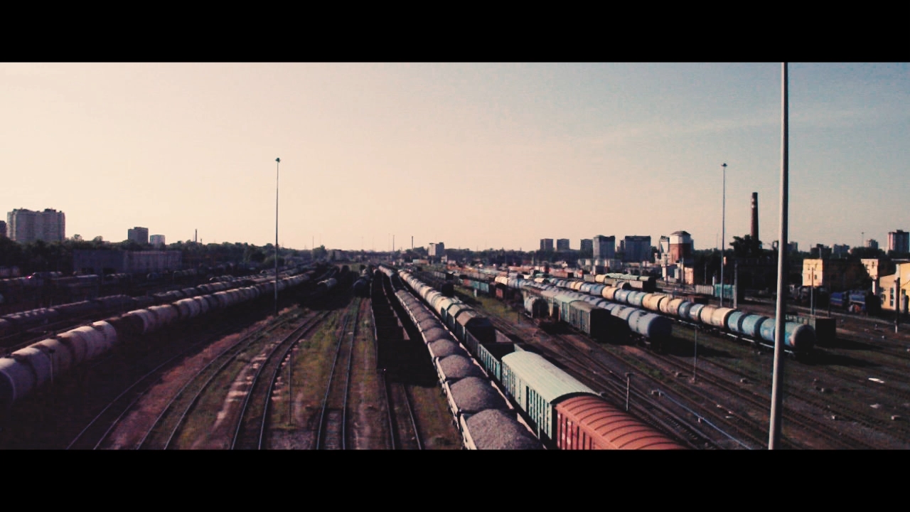 Таймлапс/Timelapse. Поезда.