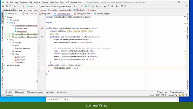 SQLite Android Studio Parte I смотреть онлайн