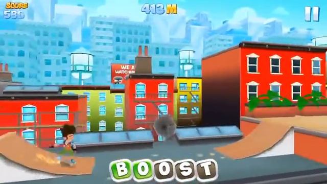 Играем в Skyline Skaters #3 смотреть онлайн