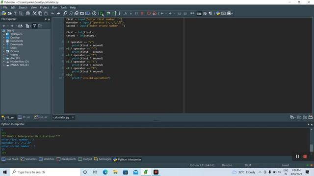 The Python Calculator: Simplify Your Math in 1 Min смотреть онлайн