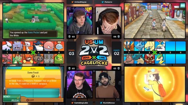 DYLANS LUCK BREAKS THE GAME | Pokemon USUM 2v2 Randomized Soul Link Cagelocke • 16 смотреть онлайн