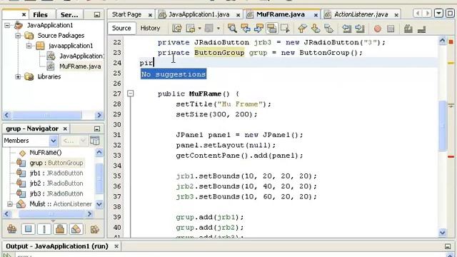 Java Swing GUI Урок 10 - Радио буттон смотреть онлайн
