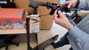 Замена Курка газа Kugoo S1 | курка тормоза