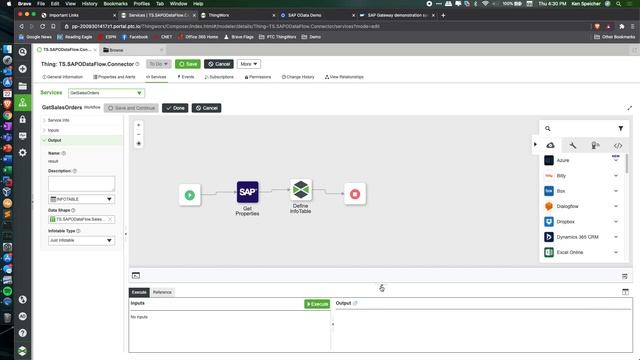 ThingWorx Flow SAP OData Integration Demo смотреть онлайн