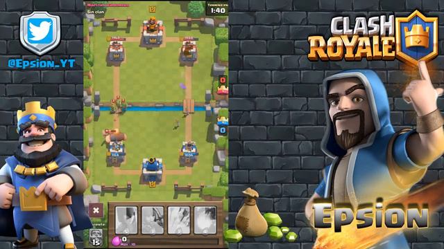 ¡¡ Comenzando Clash Royale !! Arena entrenamiento I Epsion Clash Royale смотреть онлайн