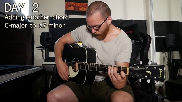 Learning a new skill in only one month!! | Guitar | Week1 смотреть онлайн