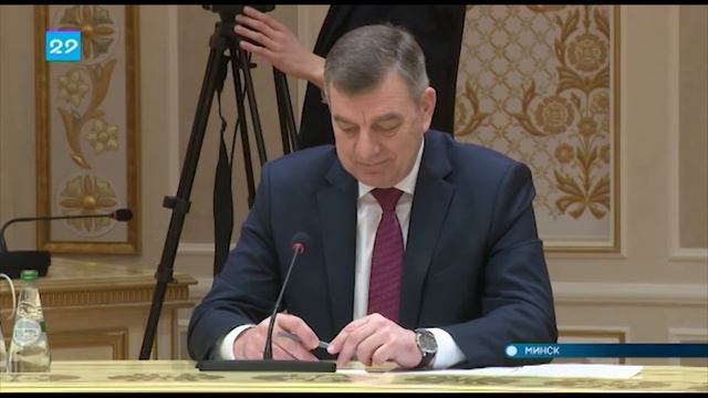21.02.2020 Встреча губернатора И. Орлова и президента Белоруссии А. Лукашенко смотреть онлайн