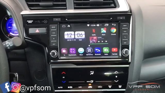 Multimídia Android Honda Fit 2019 смотреть онлайн