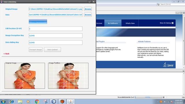 Reversible Data Hiding in Encrypted Image with Distributed Source|IEEE JAVA projects in Bangalore смотреть онлайн
